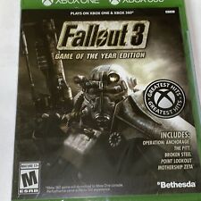 Fallout 3 Game of the Year Edition (Microsoft Xbox One 360, 2009) New Green picture