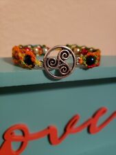 Beautiful colorful ajustable Handmade macrame bracelet picture