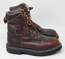 Vintage Red Wing Boots Mens Size 8.5 D Brown 3R09294 USA EUC picture