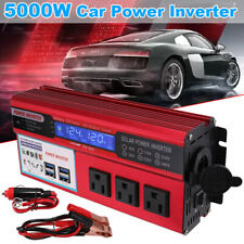 5000W/500W Convertidor inversor corriente para vehículos 4USB DC 12v a AC 110v picture