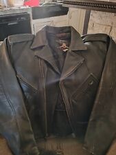 Vintage Naked Skin Vanguard Leather Of America Leather Jacket  picture