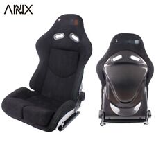 1PCS Racing Seats Low Max+Carbon Fiber Shell+Adjustable Backrest w/ Slider picture