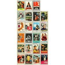 Amazing Collection of 23 Large folded Italian Movie Posters 1960s-1970s 39.5x55
