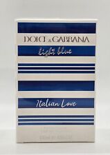 Dolce & Gabbana Light Blue Italian Love 3.3/3.4 oz Eau De Toilette 100 ml Men picture