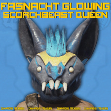 FO 76 [PC] FASNACHT 2024 GLOWING SCORCHBEAST QUEEN MASK picture