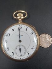Working Antique 1919 Hamilton 956 Pocket watch Golf Filled Flip Out Case picture