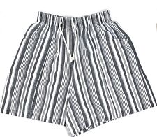 vintage simply basic vertical stripe shorts s/m 26