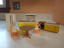 TOMY Smaller Homes Kitchen Miniature Furniture Range Table Sink Refridgerator  picture