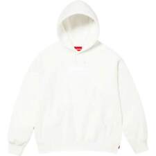 Supreme WHITE Box Logo Hoodie FW23 Size XL In Hand picture