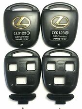 2 Replacement Remote Key Fob Shell Pad Case for 2004 2005 2006 Lexus ES330 picture