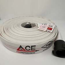 Attack Fire Hose 75’ x 1.5”  Aluminum Couplings NH / NST, TPU Lining FM Approved picture