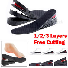 Men Women Shoe Insoles Invisible Height Increase Heel Lift Taller Inserts Pad US picture