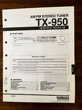 Yamaha TX-950 TUNER Service Manual *Original* picture