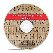 Learning the Latin Language, 100 Rare Classic Books on PDF DVD H89 picture