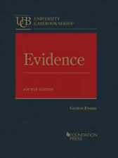Evidence (University Casebook Series) - Hardcover, by Fisher George - Very Good picture