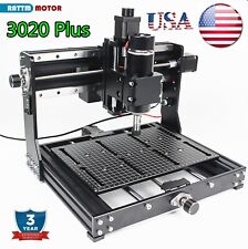 【USA】3020 Plus 500W CNC Router Engraver Laser Machine Milling Cutting Metal Wood picture