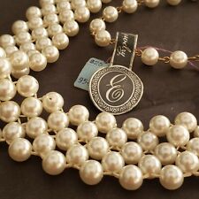 EISENBERG New York Vintage 1940's 4-Row Pearl Belt New w/Tag picture