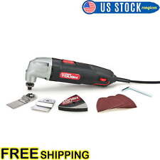 Oscillating Multi-function Tool Variable Speed w/ Hex Key Sanding Pad 2.1 AMP US picture