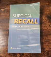 Surgical Recall (Lippincott - Paperback, by Blackbourne Lorne-9th Edition picture