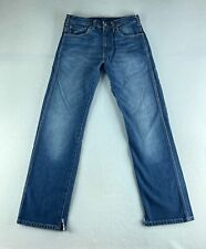 Levi’s Western Fit Strong Mens Jeans Blue Size 31x32 Straight Medium Wash Medium picture