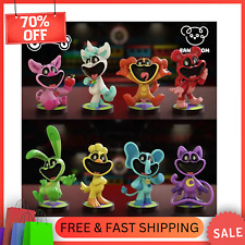 New 2024 8pcs Smiling Critters Action Figure Cute Toys CatNap Gift For Kids - picture