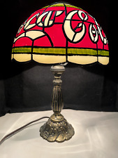 Coca-Cola Vintage/Tiffany Style Lamp WORKS GREAT CONDITION picture