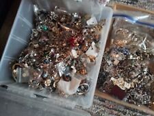10lb lot of mostly vintage costume jewelry for craft or wear picture