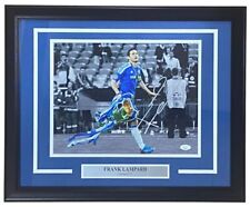Frank Lampard Signed Framed 11x14 Chelsea FC Soccer Photo JSA picture