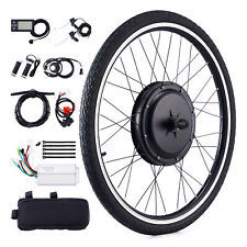 1000W/1500W Electric Bicycle Front/Rear Wheel + Tire E-Bike Conversion Motor Kit picture