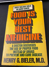 VINTAGE 1973 FOOD IS YOUR BEST MEDICINE by Henry G. Bieler DIET & HEALTH picture