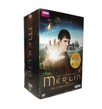 The Adventures of Merlin: The Complete Series Seasons 1-5 DVD 24 Discs picture