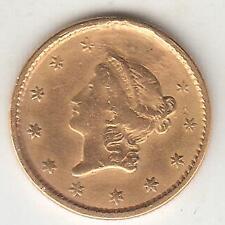 1851 TYPE 1 GOLD DOLLAR VF-XF DETAILS picture
