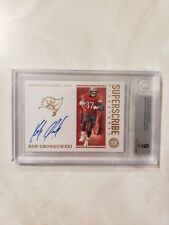 Rob Gronkowski Superscribe Signatures Auto Mint 9 SS-RG  2/25  picture