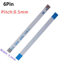 Pitch 0.5mm 6-Pin FFC/FPC Flexible Flat Cable 80C 60V VW-1 50/80/500/600-3000mm picture