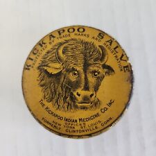 VINTAGE KICKAPOO EARLY 1900'S  INDIAN SALVE  picture