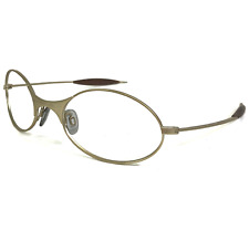 Vintage Oakley Eyeglasses Frames E Wire First Generation Matte Gold 55-22-135 picture