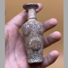 Rare Ancinet Old Roman Period Wonderfull Patina Glass Medcine Bottle picture