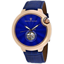 Christian Van Sant Men's Cyclone Automatic Blue Dial Watch - CV0143 picture
