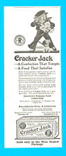 1919 CRACKER JACK Sailor snack antique PRINT AD  America's favorite snack treat picture
