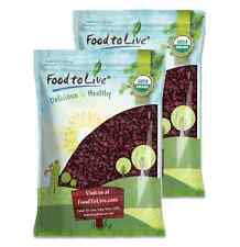 Organic Dried Cranberries - Non-GMO, Kosher, Raw, Vegan - by Food To Live picture