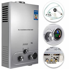 18L 5GPM Hot Water Heater Upgrade Type Propane Gas Instant Boiler w/ Shower Kit picture