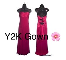 🌸Y2K Vintage Unique formal Mary L Couture pink formal Gown 🌸 picture