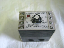 Omron K2CU-F40A-EGS Heater Fault Detector Made in Japan  Nice picture