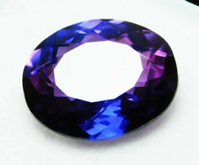10 Ct Extremely Rare Natural Purple Tanzanite Oval Cut CERTIFIED Loose Gemstone picture