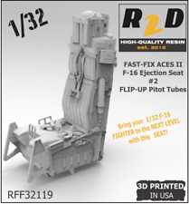 FAST-FIX 1/32 ACESII F-16 Resin Ejection Seat Ver #2 Flip-Up Pitot RFF32119 picture