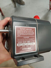 ZERO MAX INC JK2 CW 25 0-400 (BRAND NEW) Unidirectional Adjustable Speed Drives picture
