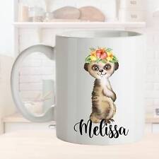 Personalized Meerkat Mug L Meerkat Lover Gift Idea L For Birthday Christmas picture