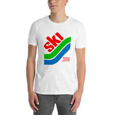 SKI SODA Short-Sleeve Unisex T-Shirt Double Cola Illinois Indiana Midwest picture