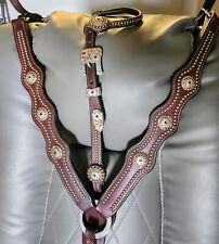 Weaver Leather Stacy Westfall Showtime One Ear Headstall & Breastcollar Show Set picture
