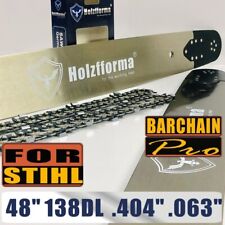 Holzfforma 48inch 404 .063 138DL Guide Bar & Saw Chain For Stihl MS880 088 070  picture